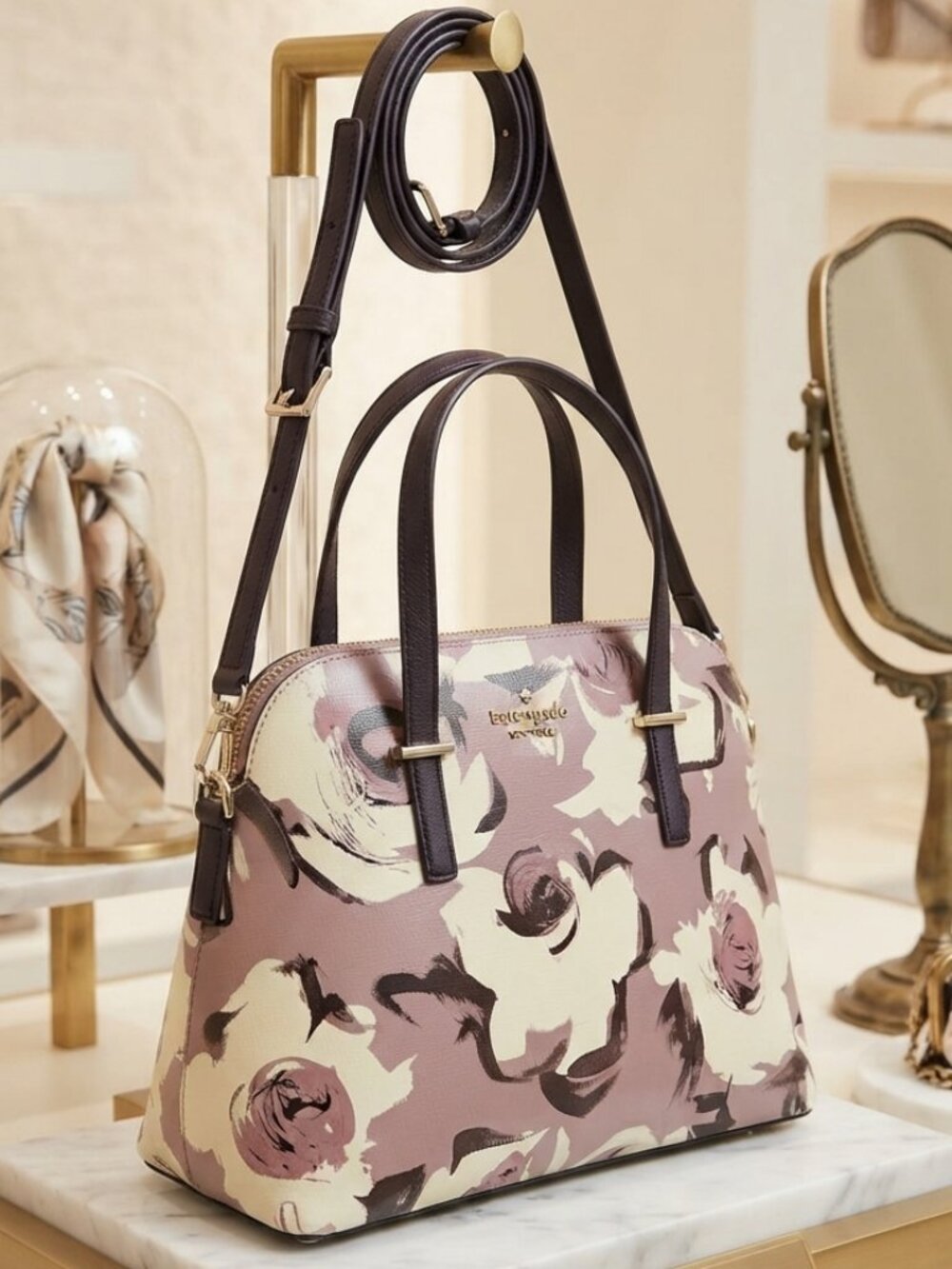 Kate Spade Cedar Street Rose Maise Satchel